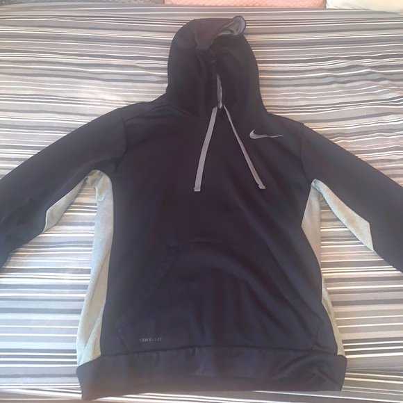 Black & Gray Nike Therma-Fit Hoodie - Picture 1 of 5